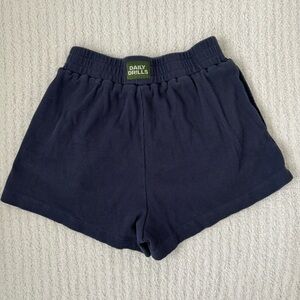 Daily Drills Navy Waffle Shorts - XS/S